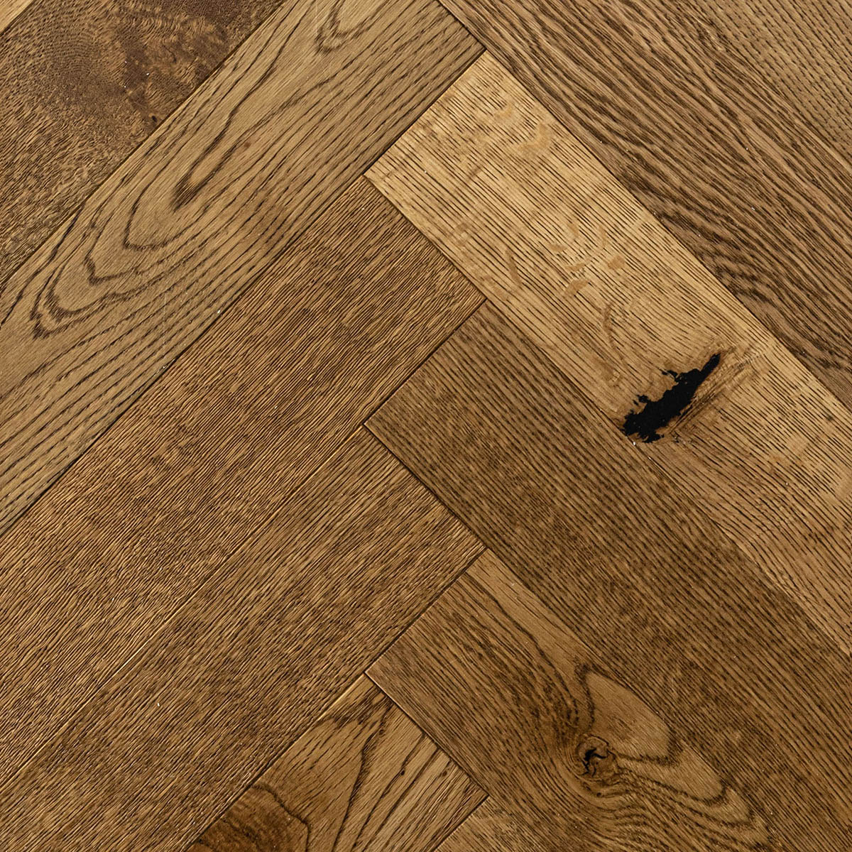 Bulwell Close - Medium Oak Brushed Engineered Oak Floor