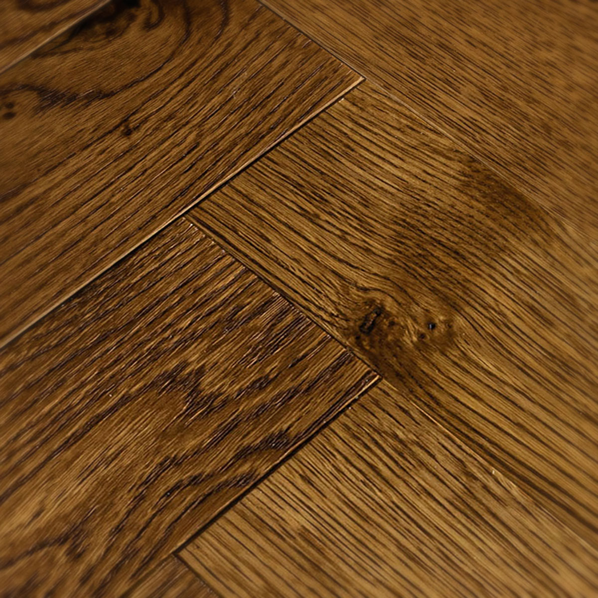 Key Drive - Brushed Rustic Grade Parquet Oak Floor