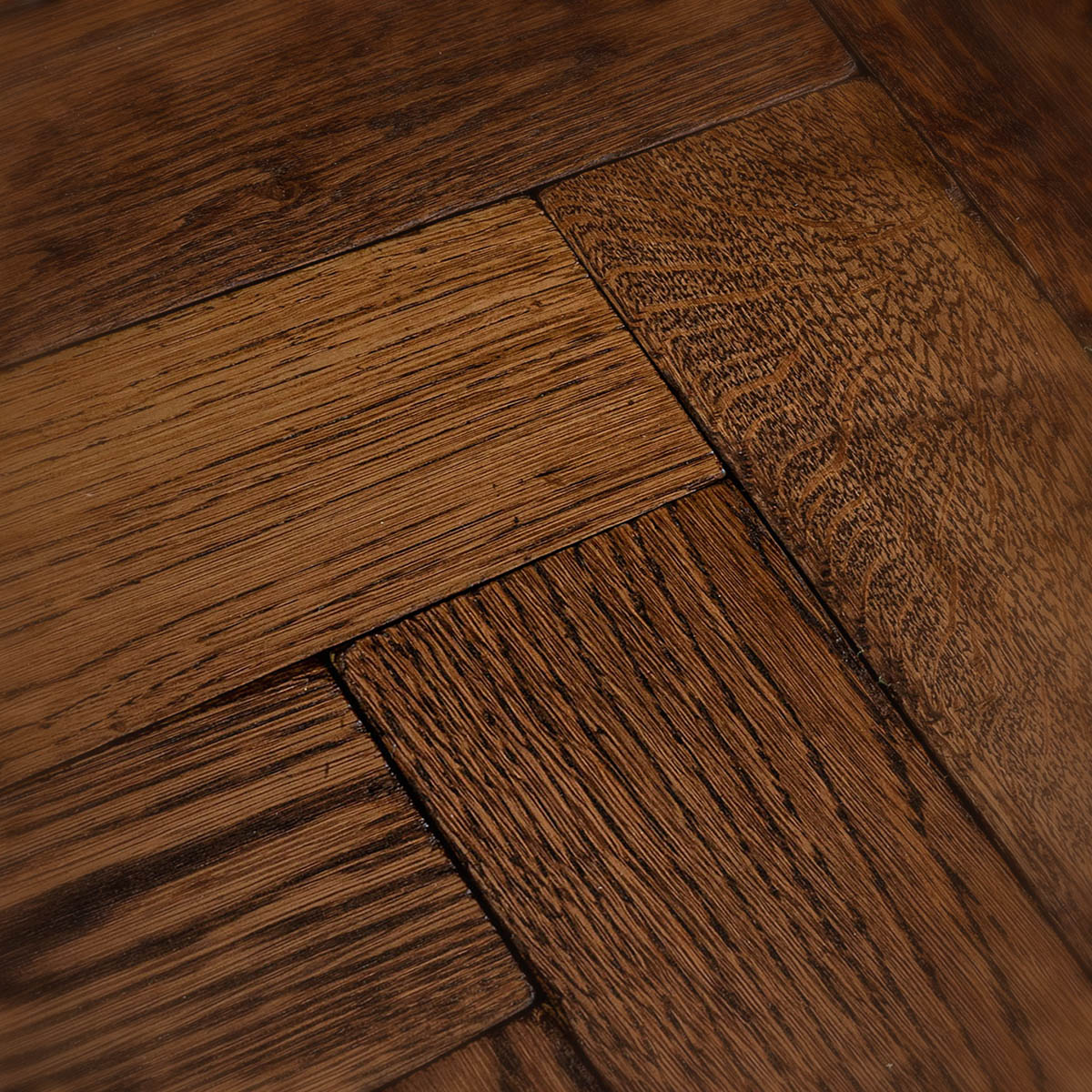 Spring Grove - Tumbled Solid Oak Parquet Floor