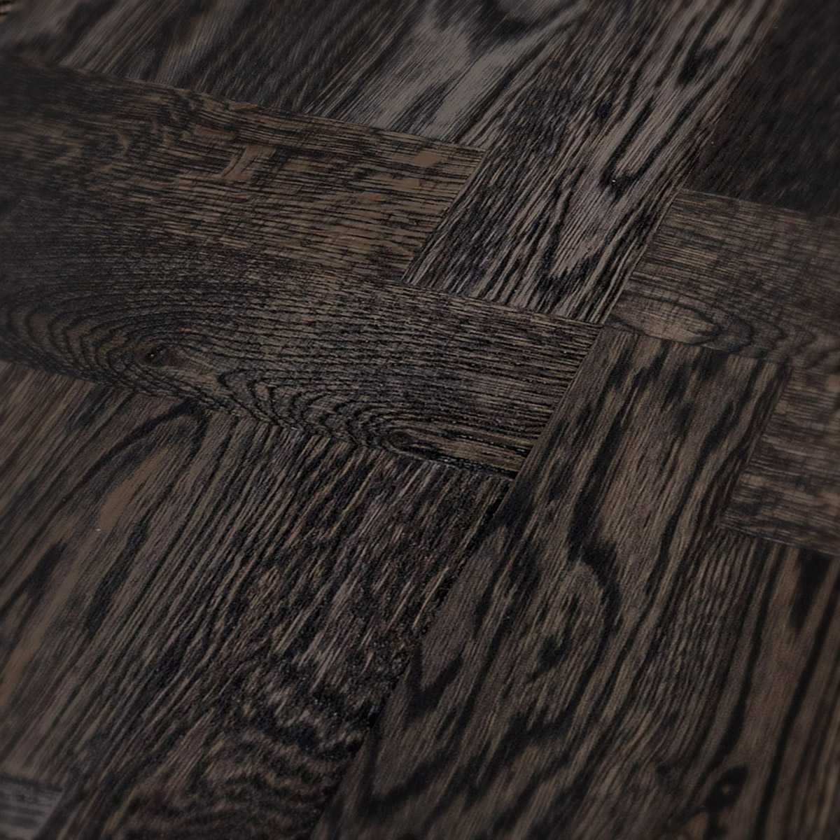 Soest Drive - basket-woven parquet floor close-up