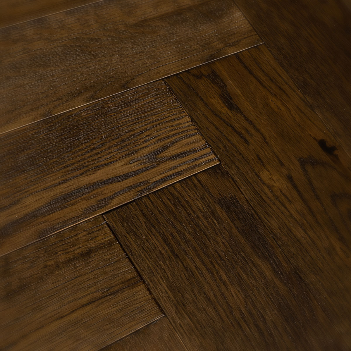 Beechfields - Rustic Oak Herringbone Floor 280mm x 70mm