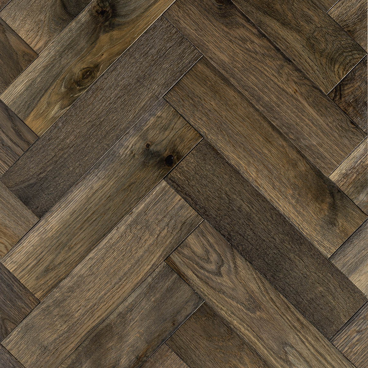 Balfour Grove - Rustic-Grade Oak Herringbone Floor 280mm x 70mm