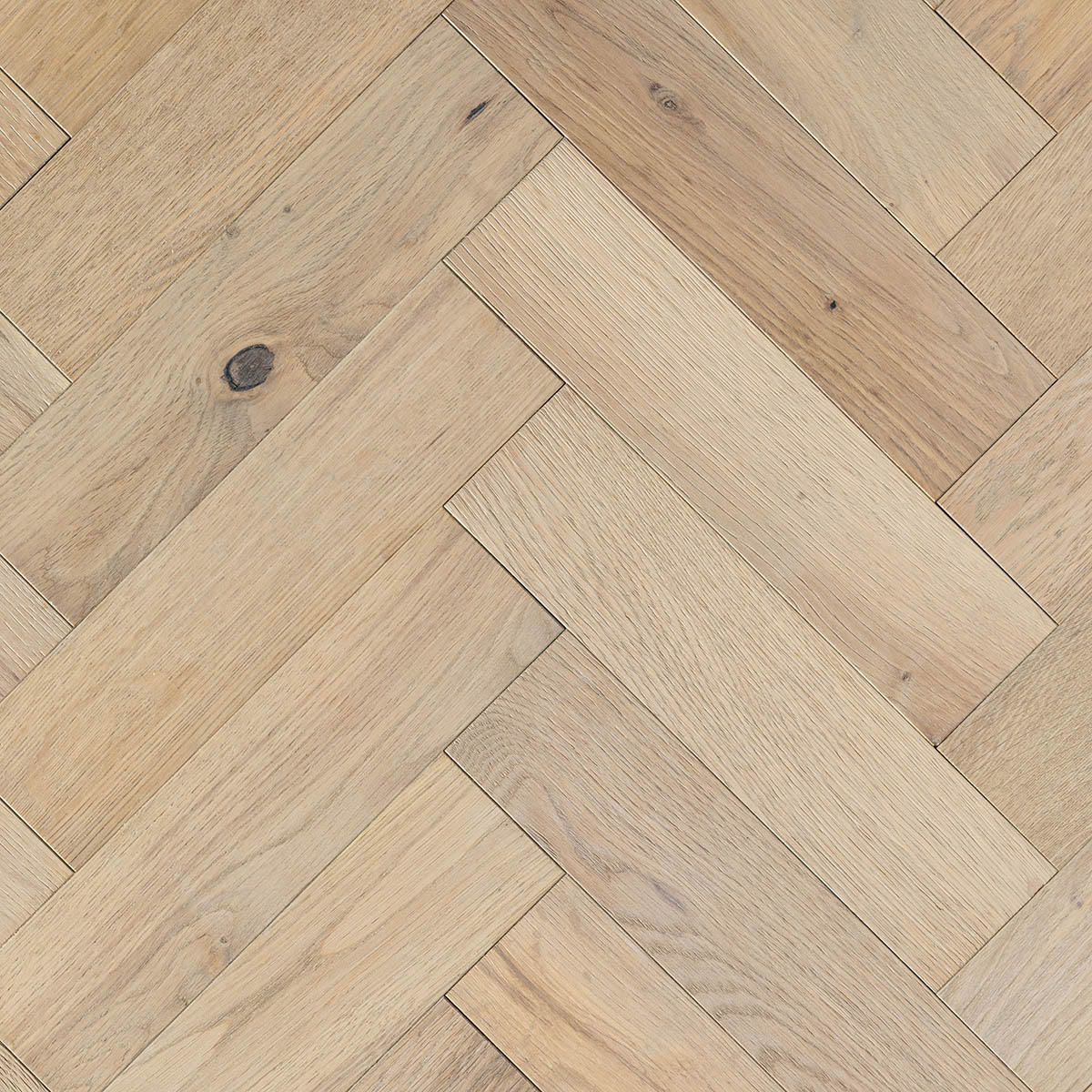 Bell Lane - Rustic-Grade Oak Herringbone Floor 280mm x 70mm