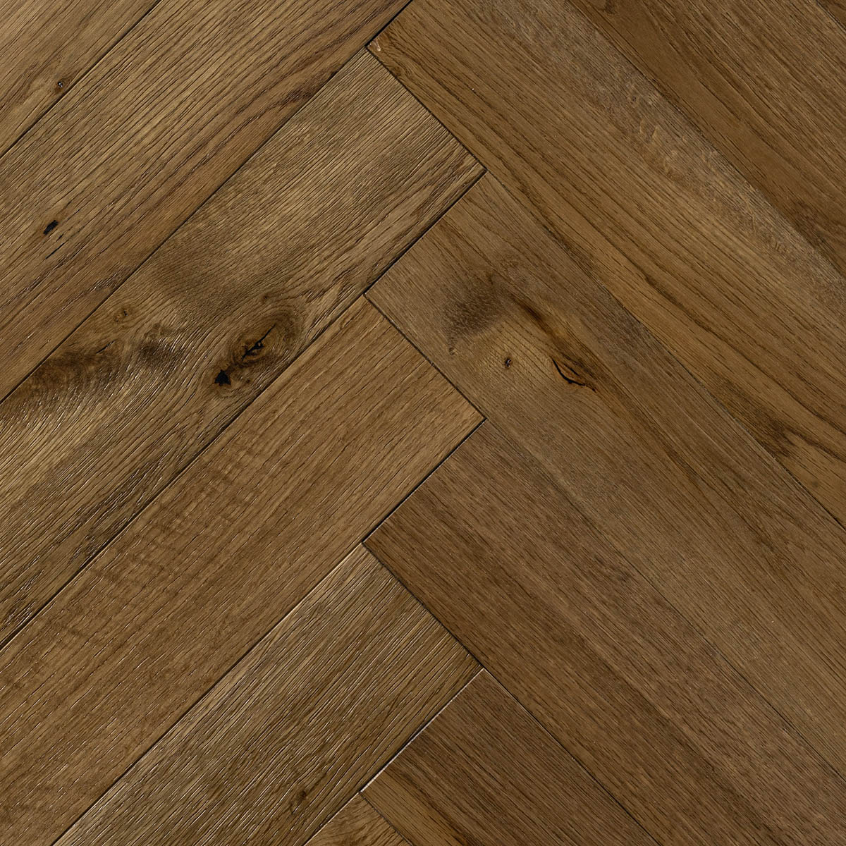 Wedgewood Drive - Rustic-Grade Oak Herringbone Floor 280mm x 70mm