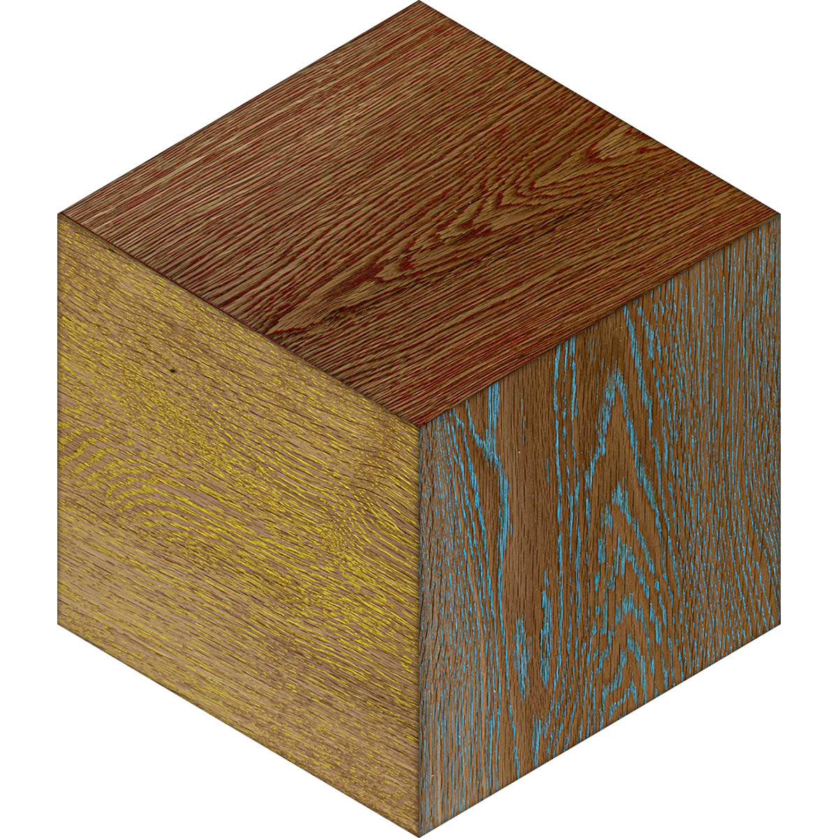 Harlequin Drive - Geometric diamond wood floor from JackEvie