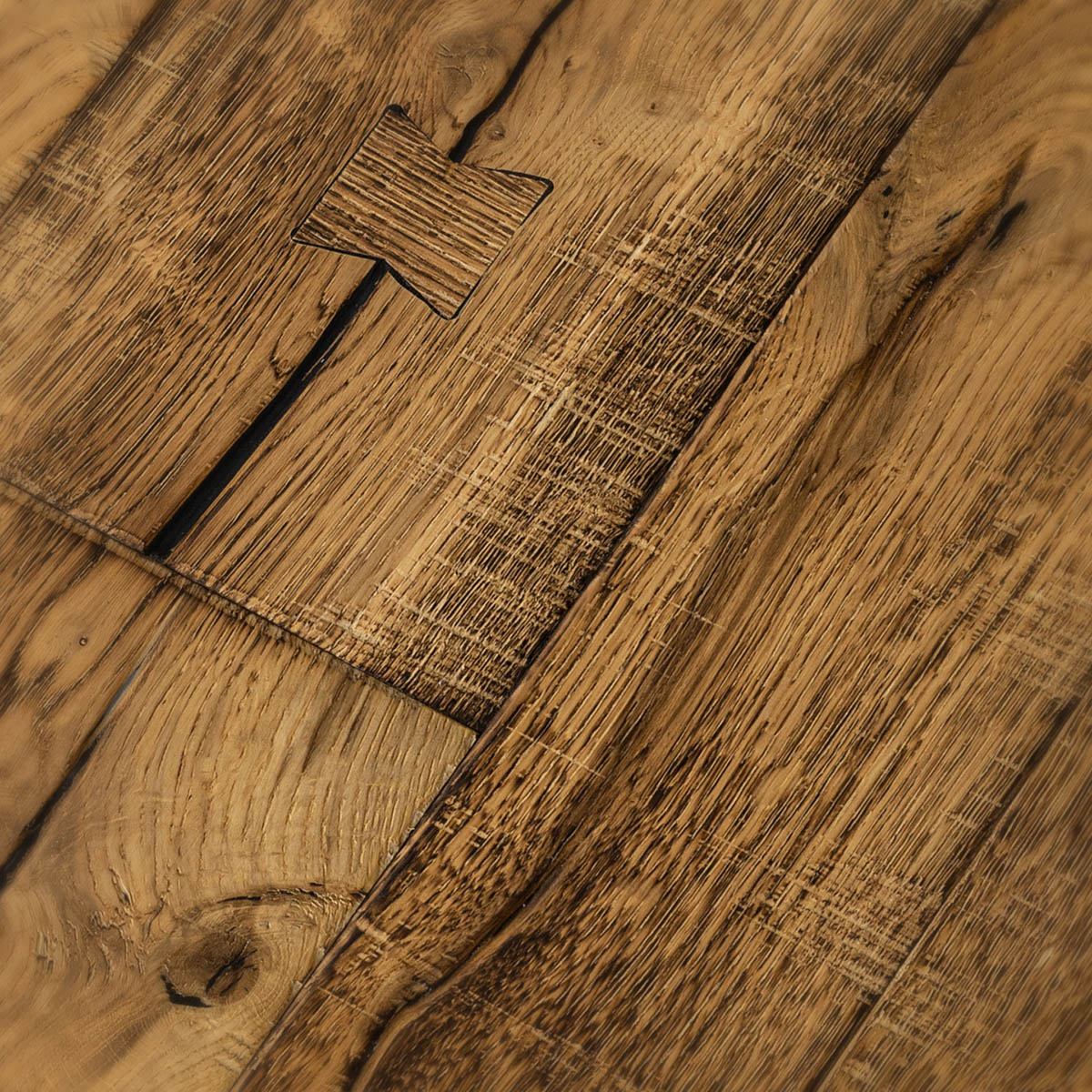 Cathedral Place - Distressed Mixed-Width European Oak Floor