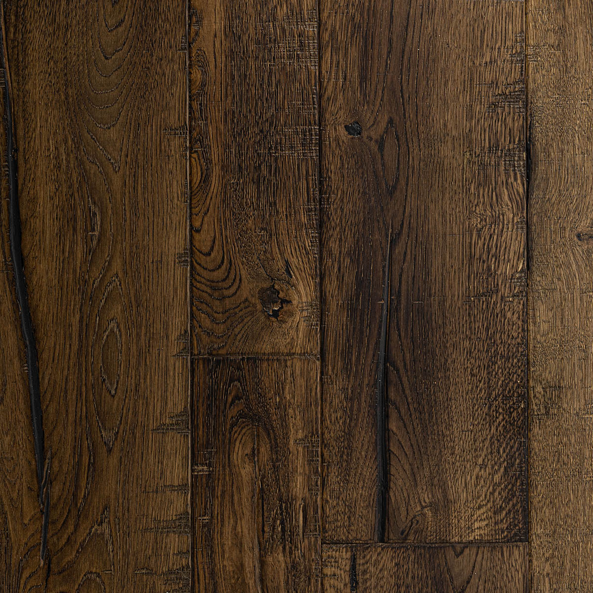 Churchbell Street - Traditional Cobbled Edged Oak Wood Floor