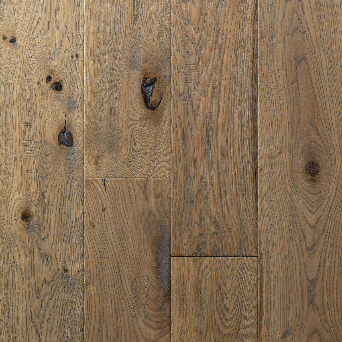 Hollowbrook - Smoked Rustic Engineered Real Wood Floor